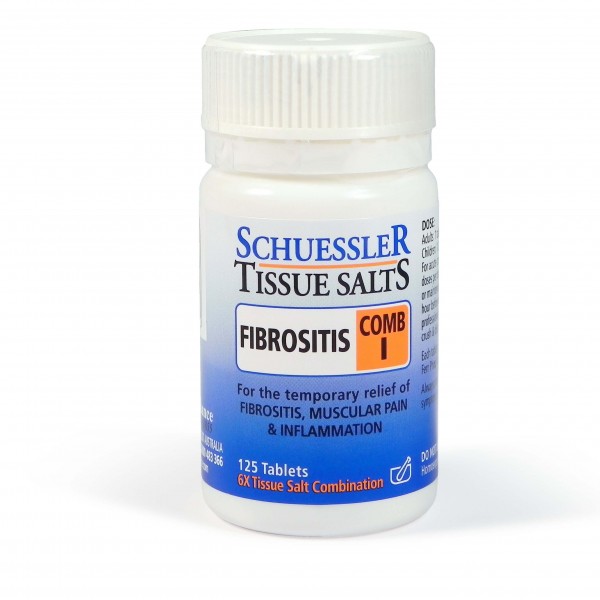 Schuessler Tissue Salts Combination I 125 Chewable Tablets